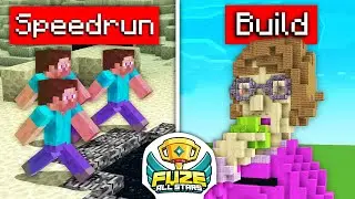 Speedrun et BuildBattle - Fuze All Stars (Episode 4)