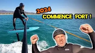 2024 COMMENCE TRÈS FORT ! en #standuppaddle #foil #supfoildownwind #vanlife - Voyage Voyages