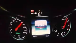 MB C 300 0 - 220 km/h Acceleration & good Sound - Beschleunigung (W205)