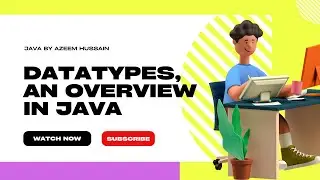 data types in java, overview