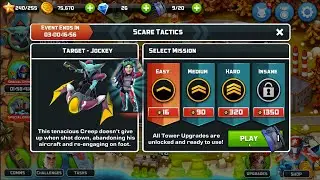 Scare Tatics - Alien Creeps TD - Easy - Medium - Hard - Latest Update 2021