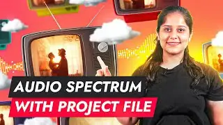 How to make audio spectrum like this with project file in After Effects