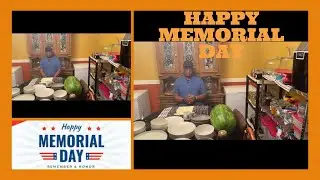 HAPPY MEMORIAL DAY/ITS BEEN A LONG TIRING WEEK FOR ME Y'ALL/MY VERY  FIRST VISIT TO MY MOMS GRAVE