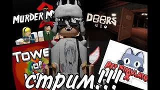 играем в роблокс стрим !!!!!!!