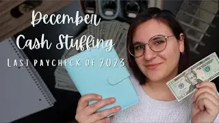 CASH STUFFING FINAL 2023 PAYCHECK | New Binder Set Up | LOW INCOME | #cashenvelopes #cashstuffing