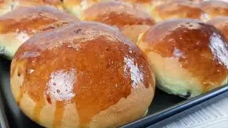 😍 Soft as fluff RAISIN BUNS A simple recipe for raisin buns in the oven.