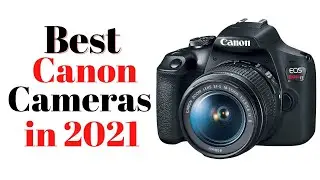 Top 5 BEST Canon Cameras of (2021) | BEST Canon Cameras of (2021)