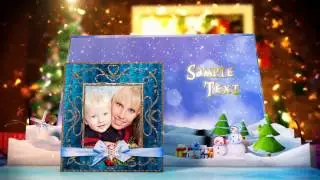 Project after effects - Christmas popup book