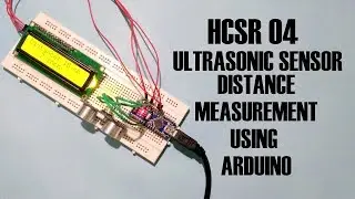 Ultrasonic Sensor HC-SR04 Arduino Tutorial