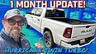 ONE MONTH REVIEW- My 2025 Twin Turbo RAM 1500 SST - Big HP engine mods coming soon!