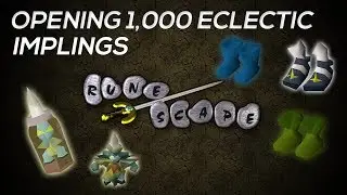 OSRS - Loot From Opening 1,000 Eclectic Implings / Imps (Medium Clue Loot)