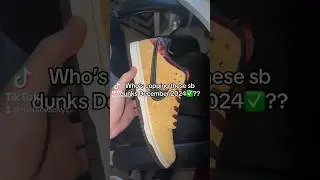 WHO’S READY FOR THIS SB DUNK LOW RELEASE IN DECEMBER 2024🌆! #sneakers #sbdunks