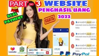 PART 3 | WEBSITE  PENGHASIL UANG TERPERCAYA 2022, No Tipu-Tipu! TERBUKTI MEMBAYAR TANPA UNDANG TEMAN