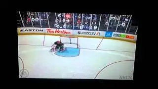 Nhl 14 lucky clearing goal
