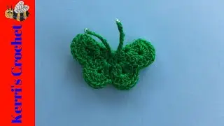 Easy Butterfly Crochet Tutorial - Crochet Applique Tutorial