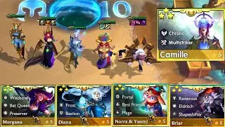 X5 - 5-Cost Champions 3-Star In One-Game !!! TFT Set 12