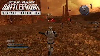Geonosis: Spire XL Mode Gameplay (Battlefront Classic Collection)