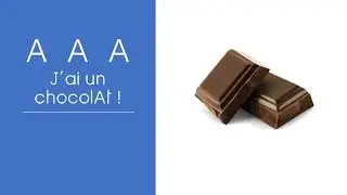 A A A J'ai un chocolat || La comptine des voyelles || Alphabet 🔤 || Paroles et illustrations