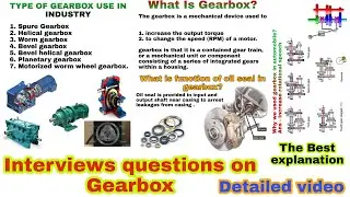 Gear Box Working | Gear Box Kya hota hai | Interview questions on gearbox |Working of Gear Box hindi