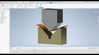 Bending Plate Animation - Autodesk Inventor 2020 Tutorial