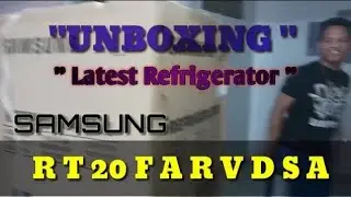 Samsung double door inventory Refrigerator UNBOXING