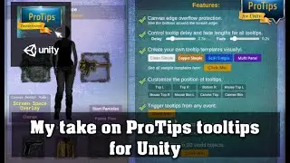 My take on Unity Asset: ProTips Tooltips