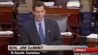 DeMint Speech Against Socialized Medicine