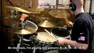 DRUM LESSON  Cool Skank Beat Variation