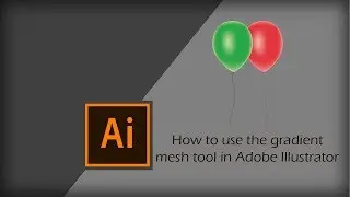 How to use the Gradient Mesh tool in Adobe Illustrator | Illustrator Tutorial