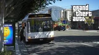 GTA 5 - BUS SIMULATOR V (GTA 5 PC MODS)