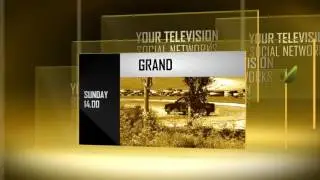 Golden Television Promo Or Opener | The Best After Effects Templates