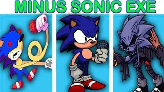 NEW MOD! Minus sonic.exe Round 2 | Friday night funkin 