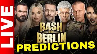 🔴 WWE Bash in Berlin Live Stream PREDICTIONS | Rhea Ripley, Cody Rhodes, & MORE | August 31st 2024