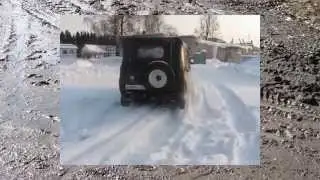 #178. УАЗ изучает сугробы [АВТО 4x4]