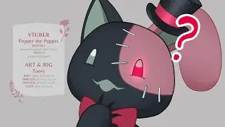 【 Live2D Showcase - Mascot Vtuber model 】 Poppet the Puppet