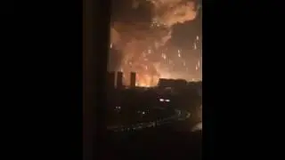 China Tianjin experienced massive explosion moments ago.