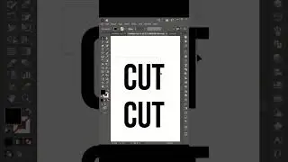 cut text effect