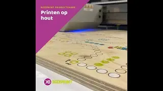 Drukken op hout - print op hout - laat je hout printen bij Bizzprint in Amersfoort