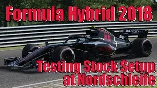 Formula Hybrid F1 2018 Testing at Nordschleife (Stock Setup)- Assetto Corsa