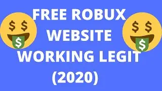 NEW FREE ROBUX WEBSITE! (WORKING 2020)