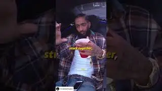 Nipsey Hussle talking about when his brother buried quarter Million #success #business #money