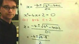 Quadratic Equations (4 of 5) The Formula