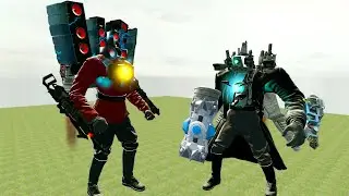 The power of Titan Speakerman upgraded in Garry's Mod