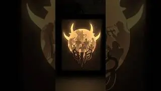 Baldur’s Gate 3 DIY Paper Cut Light Box 