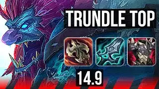 TRUNDLE vs FIORA (TOP) | Rank 4 Trundle | TR Grandmaster | 14.9