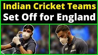 Indian Cricket Teams Set Off for England | WTC Final | WTC Final 2021 | IND vs ENG 2021 | | INDvENG