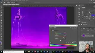 SUPER EASY - photoshop tutorials - English Lesson # 2 How change image colors in Hue-Saturation