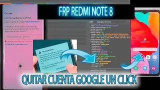 FRP REDMI NOTE 8 QUITAR CUENTA GOOGLE CON UNLOCKTOOL MTK BIEN EXPLICADO