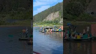 Сплав на плотах по Сибирским рекам