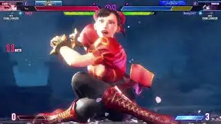 Street Fighter 6 cabinet fight Chun-Li VS Marisa 13/06/2023